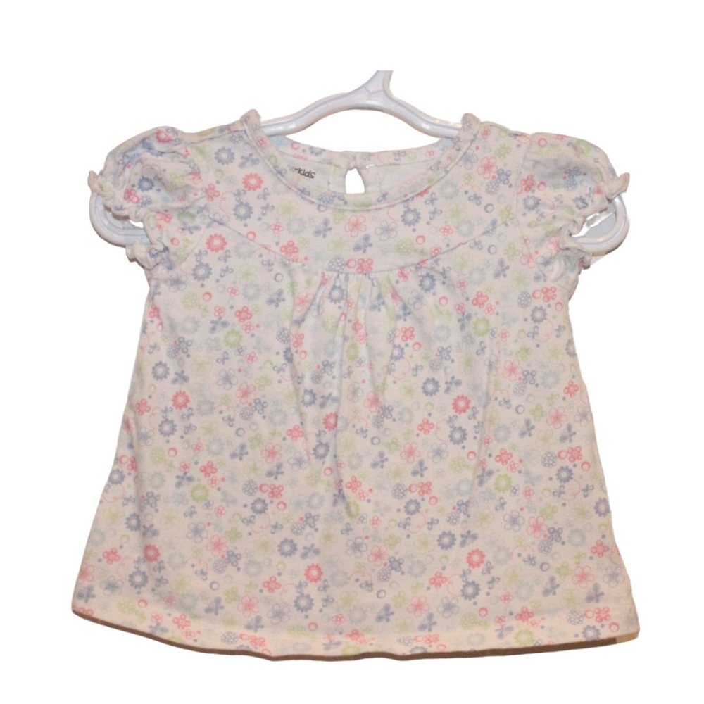 3/$15 🏷  Wonderkids Floral Tshirt Size 12m